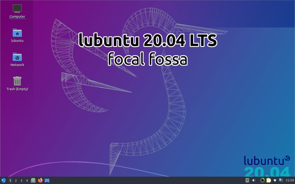 Lubuntu 20.04 *Focal Fossa* Preview